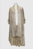 Pre order Leparispetite Sidhartha duster in cream