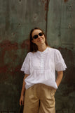 Indi & Cold Embroidered Voile Blouse - Stay Wild Collective  Shirt
