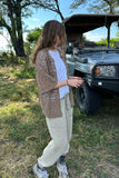 Indi & Cold Short Sleeve Crochet Jacket - Stay Wild Collective  Shirt