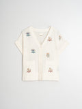 Indi & Cold Short Sleeve Embroidered Shirt - Stay Wild Collective  Shirt