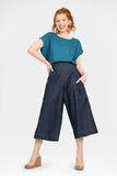 Keshet Cypress Gemma Denim 3/4 Pants - Stay Wild Collective  Pants
