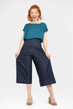 Keshet Cypress Gemma Denim 3/4 Pants - Stay Wild Collective  Pants