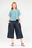 Keshet Cypress Gemma Denim 3/4 Pants - Stay Wild Collective  Pants