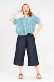 Keshet Cypress Gemma Denim 3/4 Pants - Stay Wild Collective  Pants