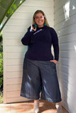 Keshet Cypress Gemma Denim 3/4 Pants - Stay Wild Collective  Pants