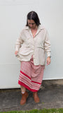 Ladli Lejardin Boyfriend Shirt Linen Sand sale - Stay Wild Collective  Top