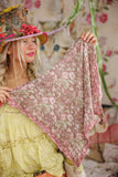 Magnoila Pearl Tassel Handkerchief SCARF 231-CLTPY-OS - Stay Wild Collective  scarf