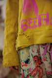Magnolia Pearl Beethoven Portrait Richi Sweatshirt TOP 2540-FNHSE-OS - Stay Wild Collective  Tops
