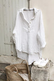 Meg by Design | Tuxedo Shirt - Linen