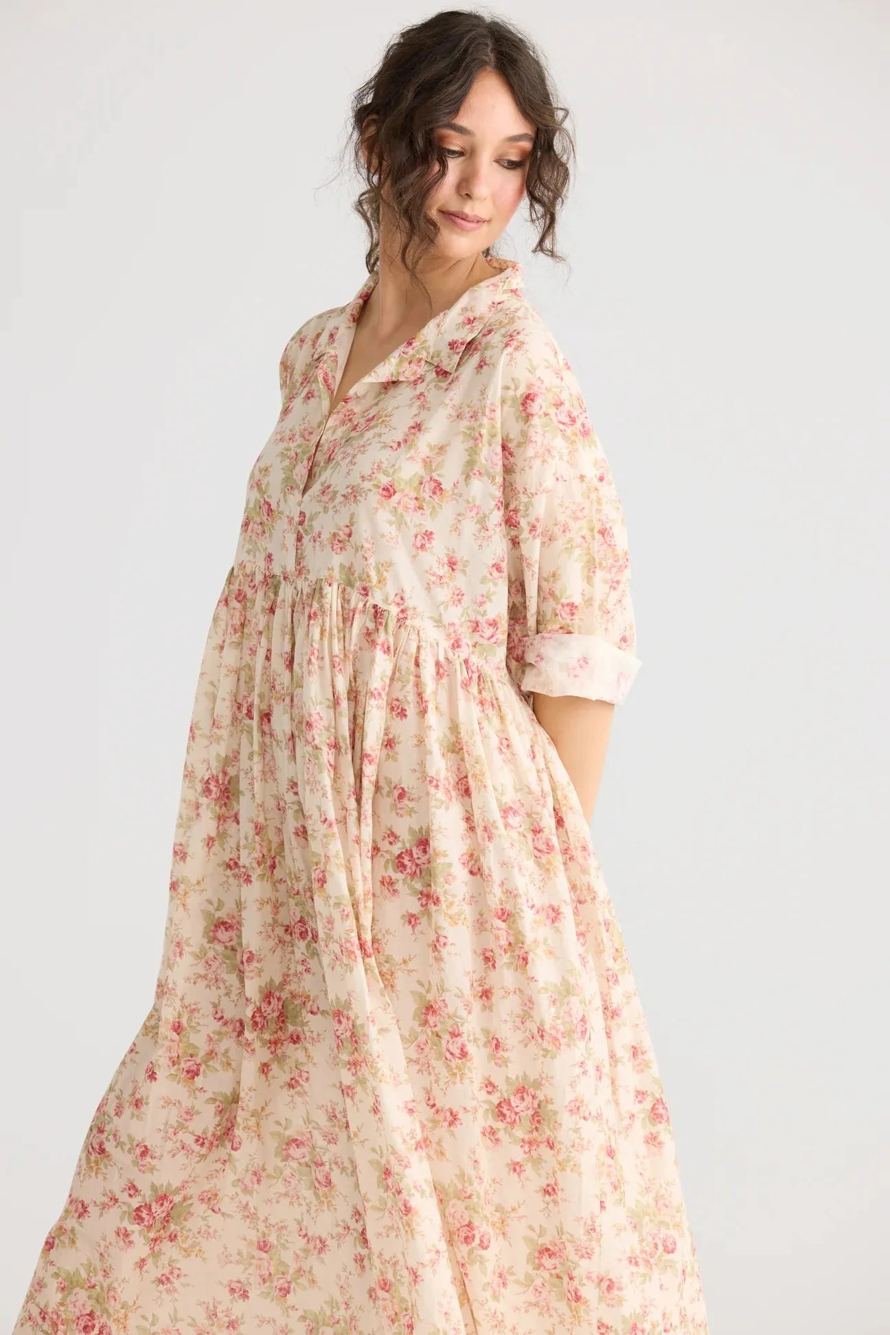 Miss rose sister violet meadowlark cotton dress cream – Stay Wild