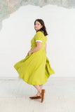 Son de Flor Classic Dress, Short Sleeves | Red Poppy SALE