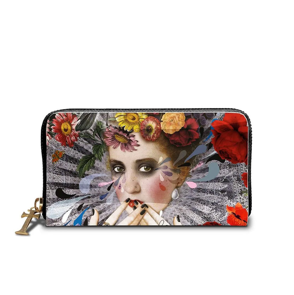 Voglio bene 20x10 travel wallet shut up