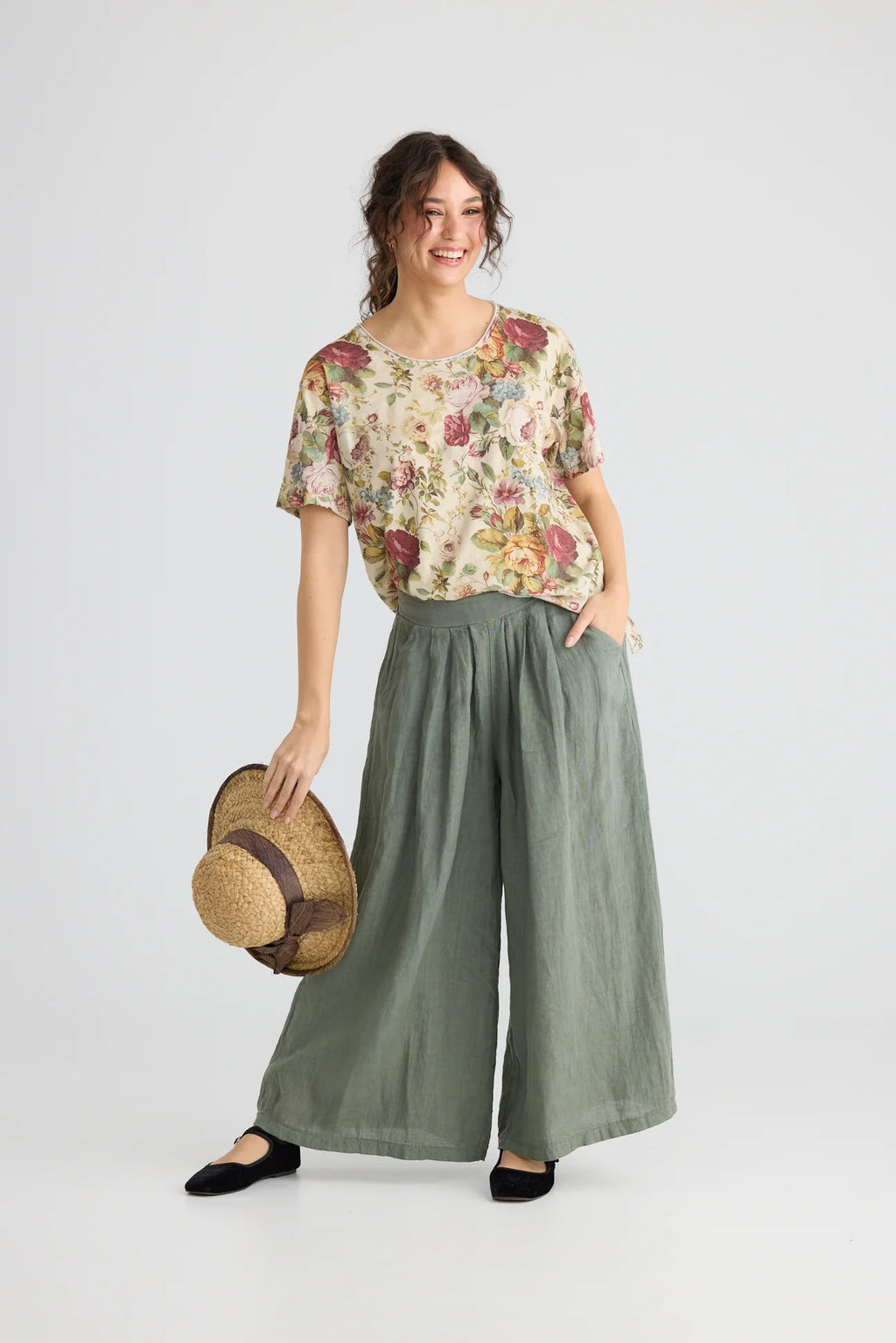 Miss roses sister  violet rose garden tee