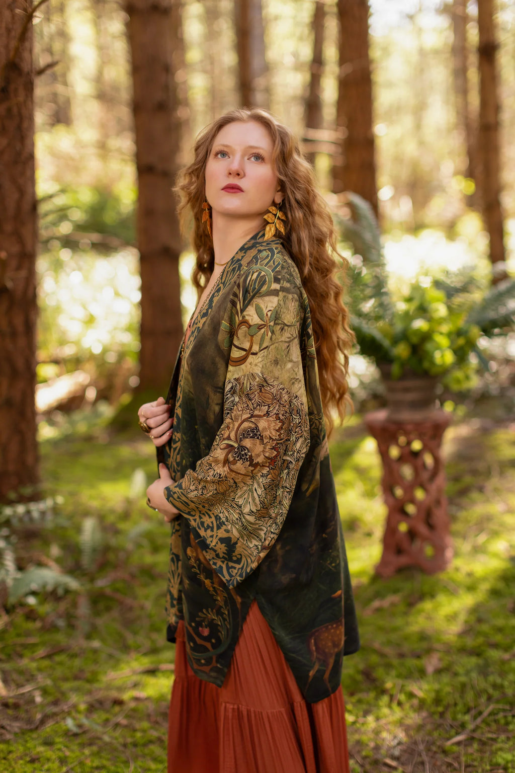THE DAWNING MATINÉE DUSTER (MID-LENGTH)
