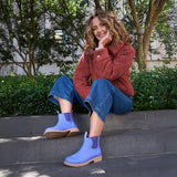 Merry People Bobbi Boot Violet Blue