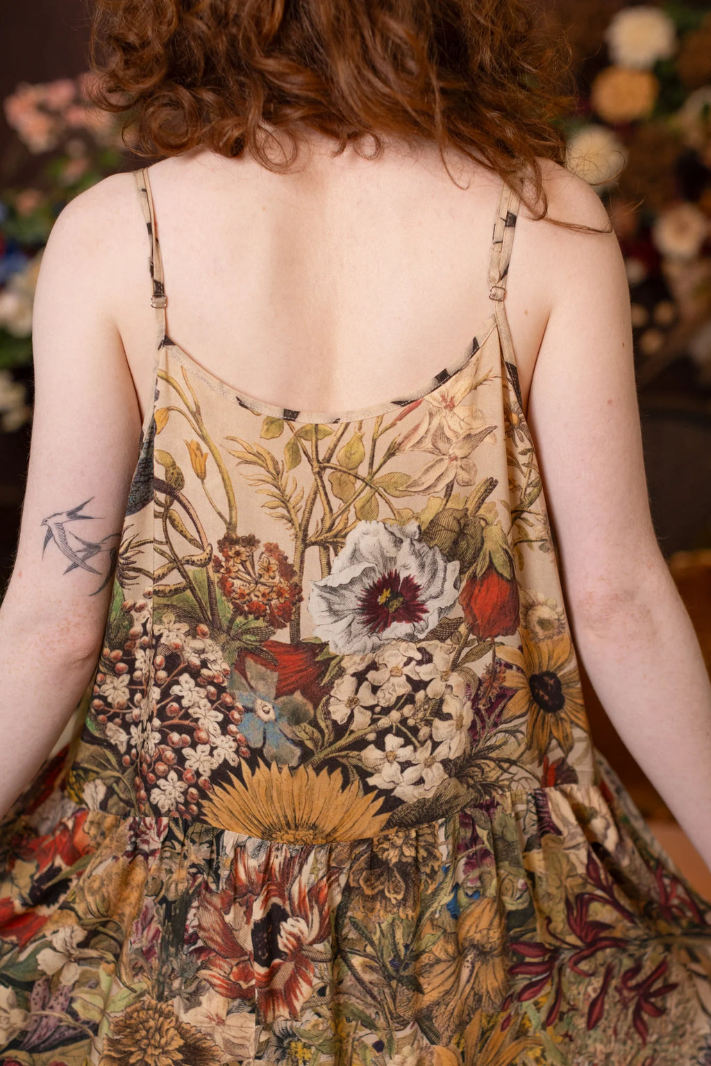 GOLDEN HOUR BOHÉME SLIP DRESS market of stars
