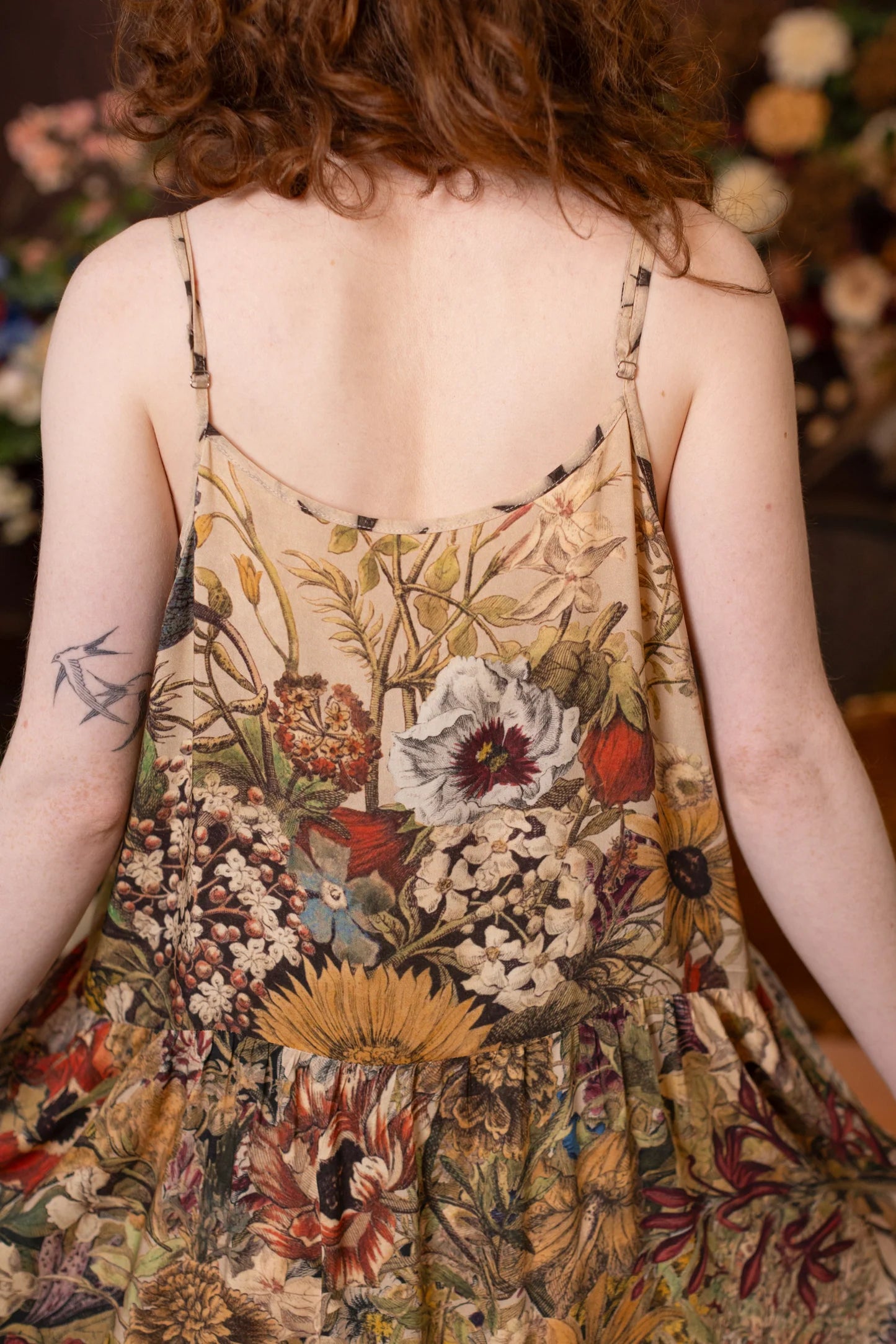 GOLDEN HOUR BOHÉME SLIP DRESS market of stars