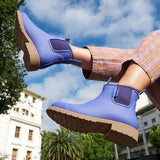 Merry People Bobbi Boot Violet Blue