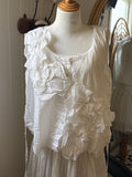 Krista Larson Hibiscus cami cream CV O/S