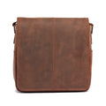 Rugged hide benji satchel Brown by oran