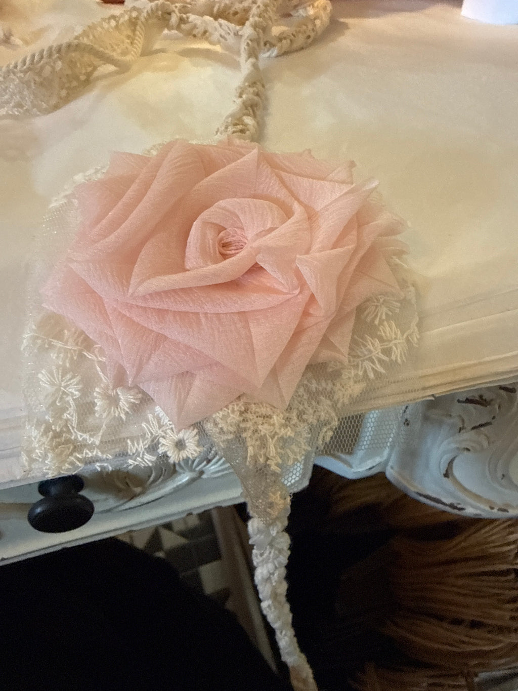 Sammy hand made flower belt