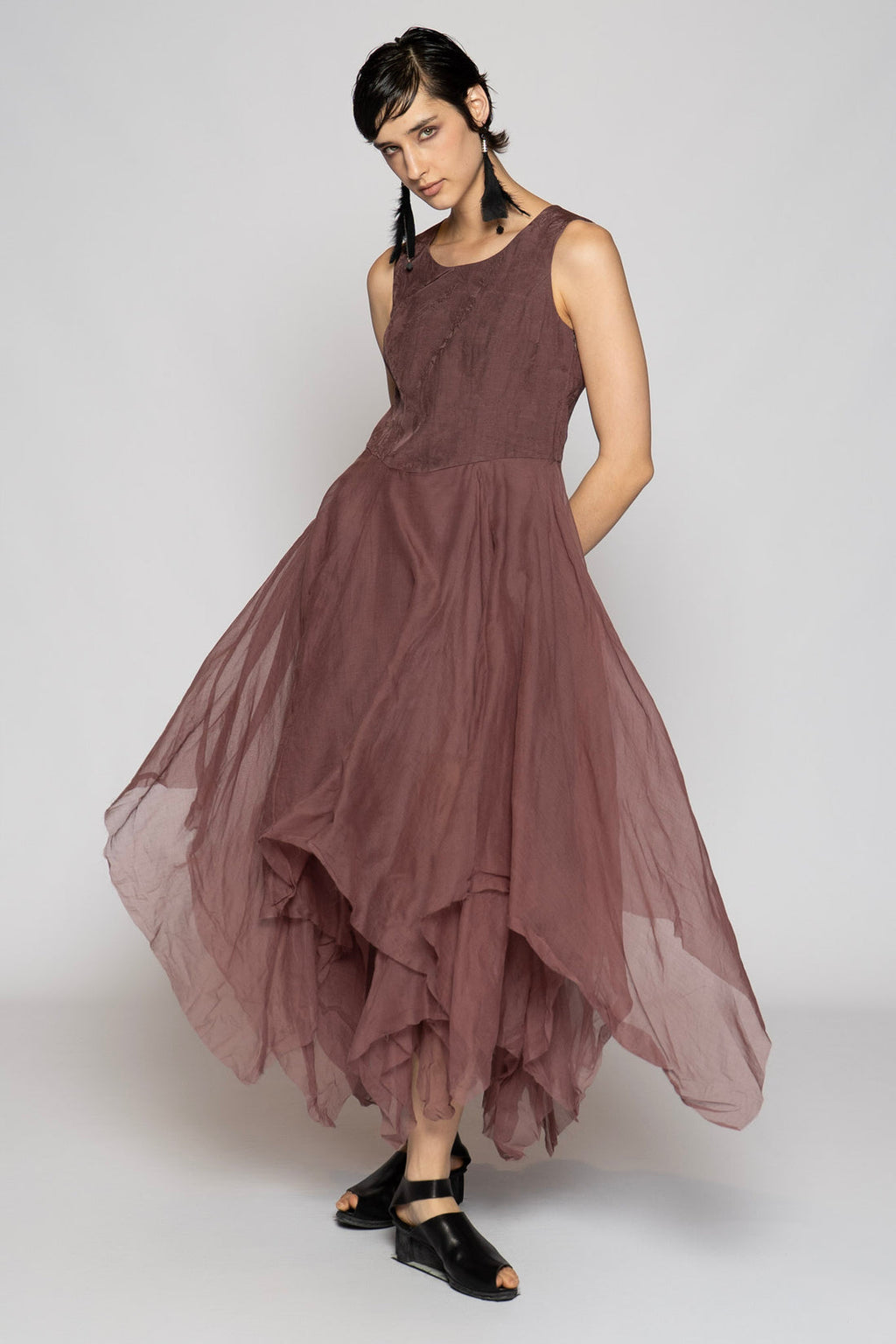 Dogstar spike dress cloud Mauve