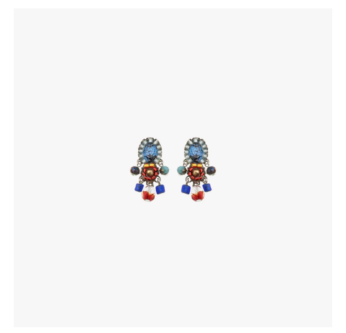 Ayala bar Heatwave Set, Stud Earrings, Ocean C2369