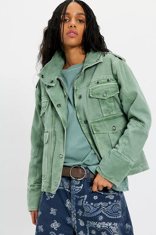Free people kali jacket forest run