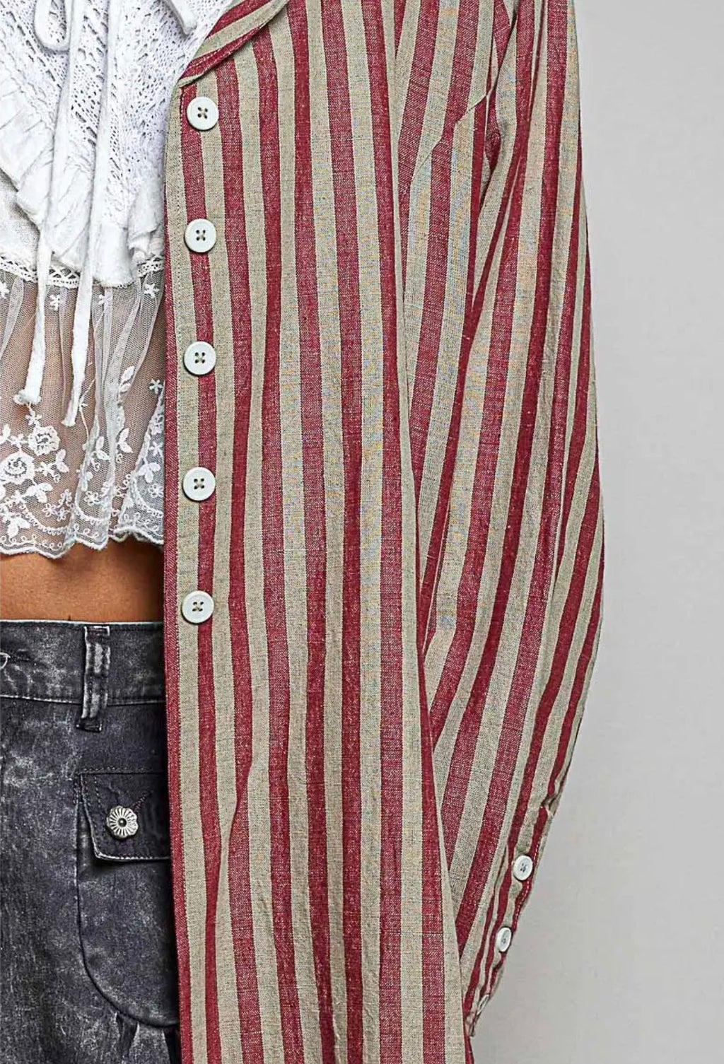 Felix Button Front Cotton coat