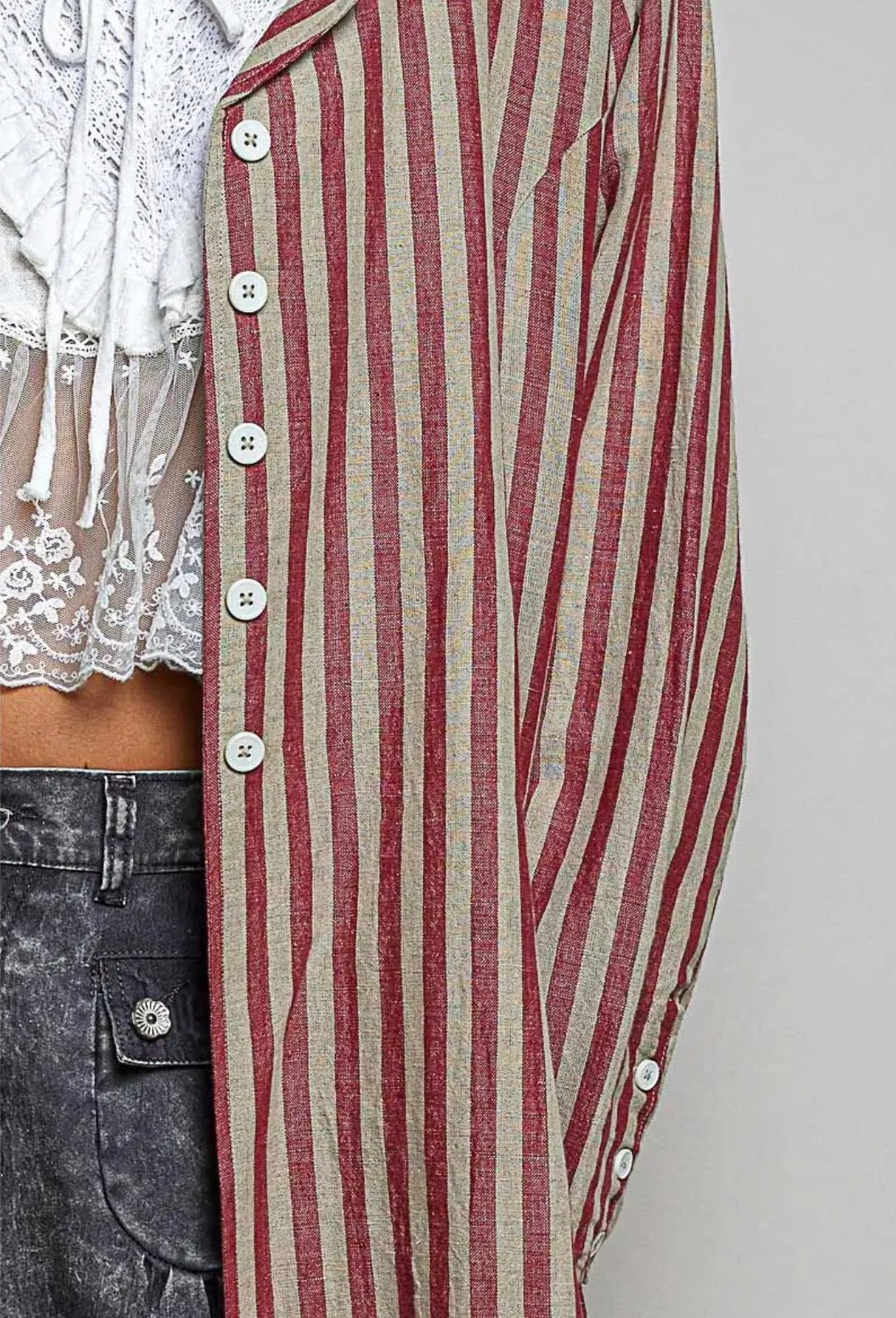Felix Button Front Cotton coat