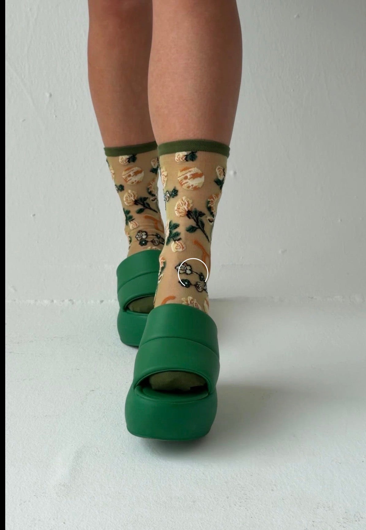Taurus zodiac shimmer sheer socks