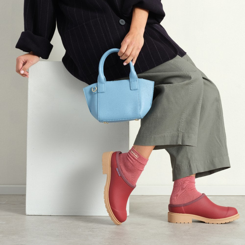 Merry people Billie clog brick red