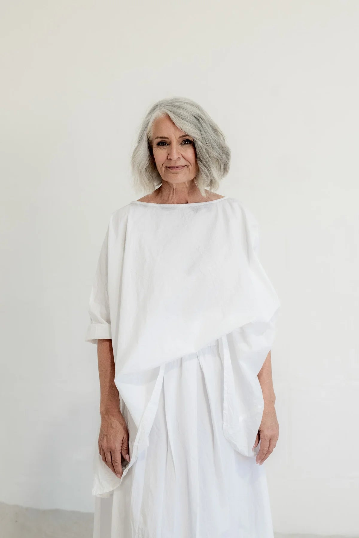 Megbydesign | Manon top cotton poplin