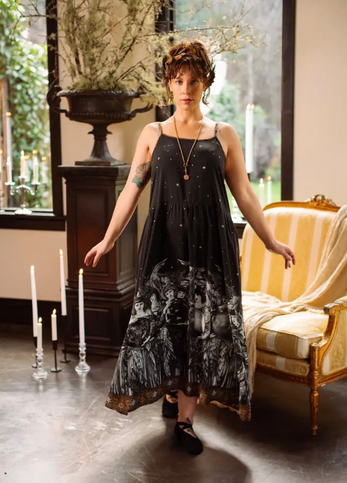 The guardians Boheme slip dress