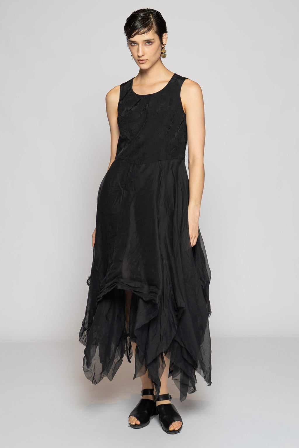 Dogstar spike dress cloud Black
