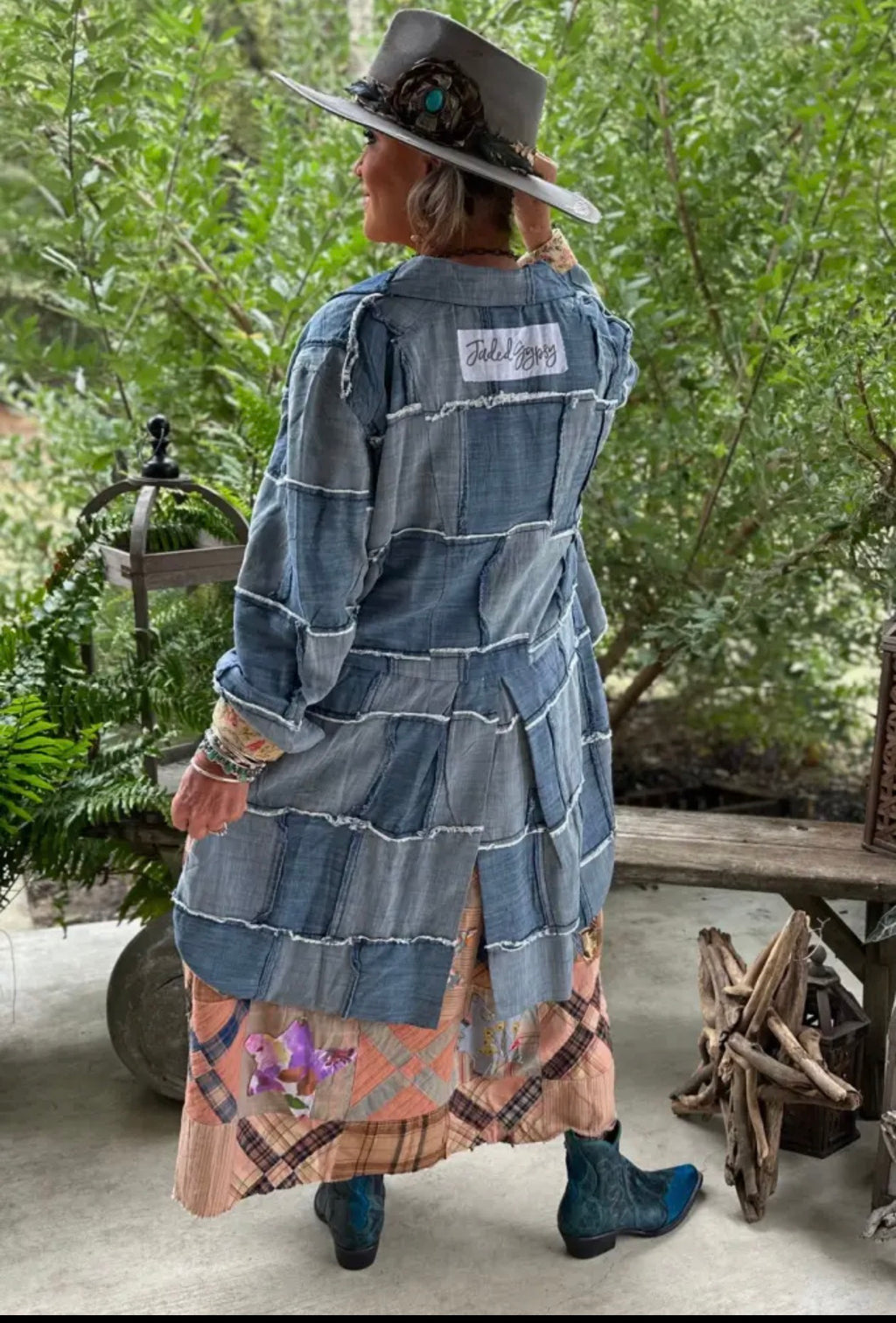 Jaded gypsy patchwork skies delight SALE