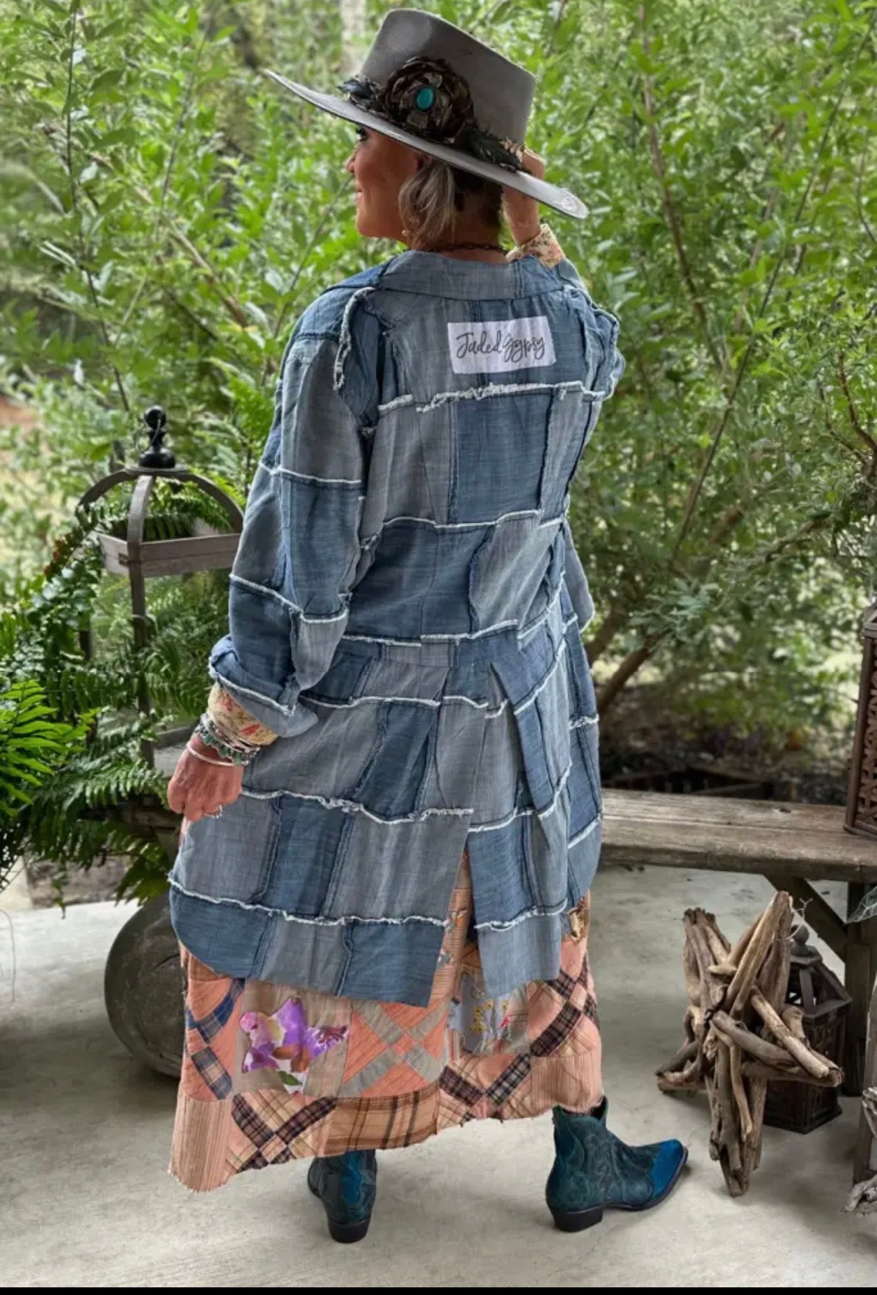 Jaded gypsy patchwork skies delight SALE