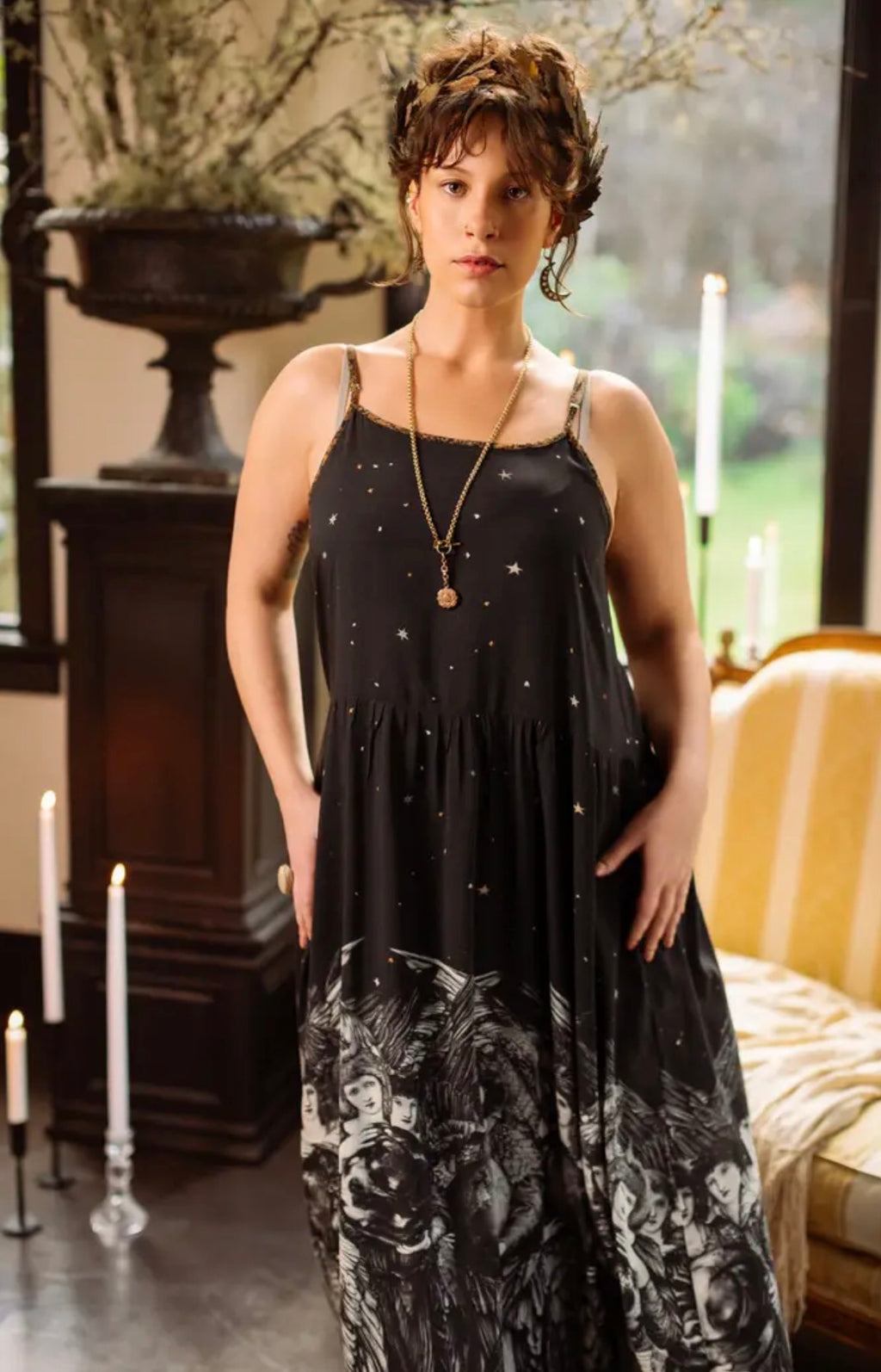 The guardians Boheme slip dress