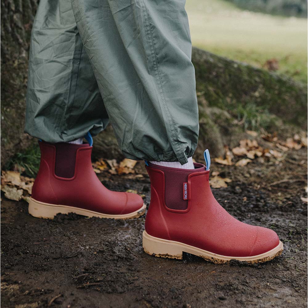 Merry people boots Bobbi brick red