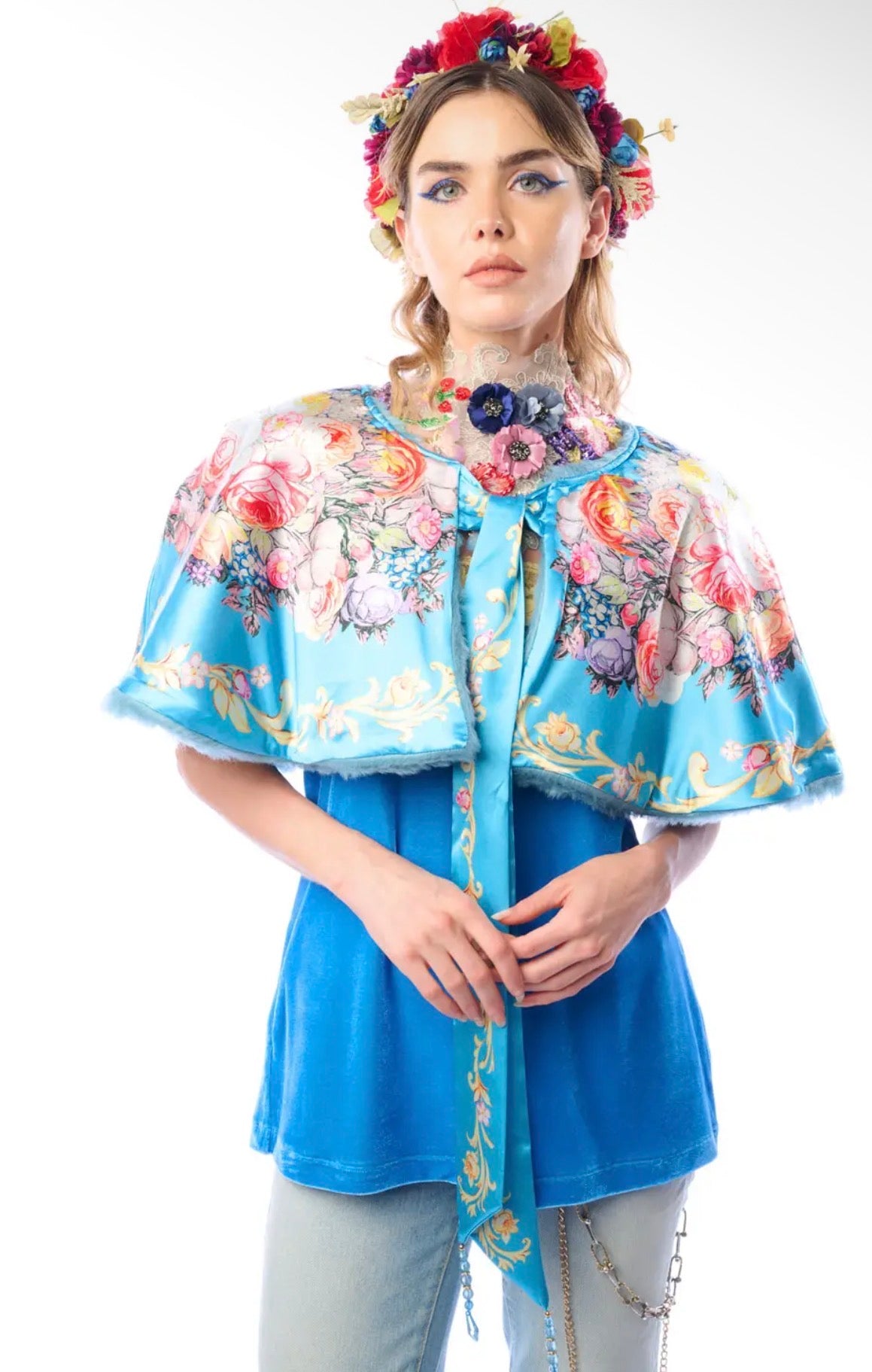 Aratta Grace Kelly  revesable fur cape