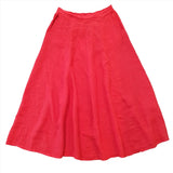  23G337 Frederic linen full length skirt with pockets peta - Stay Wild Collective  