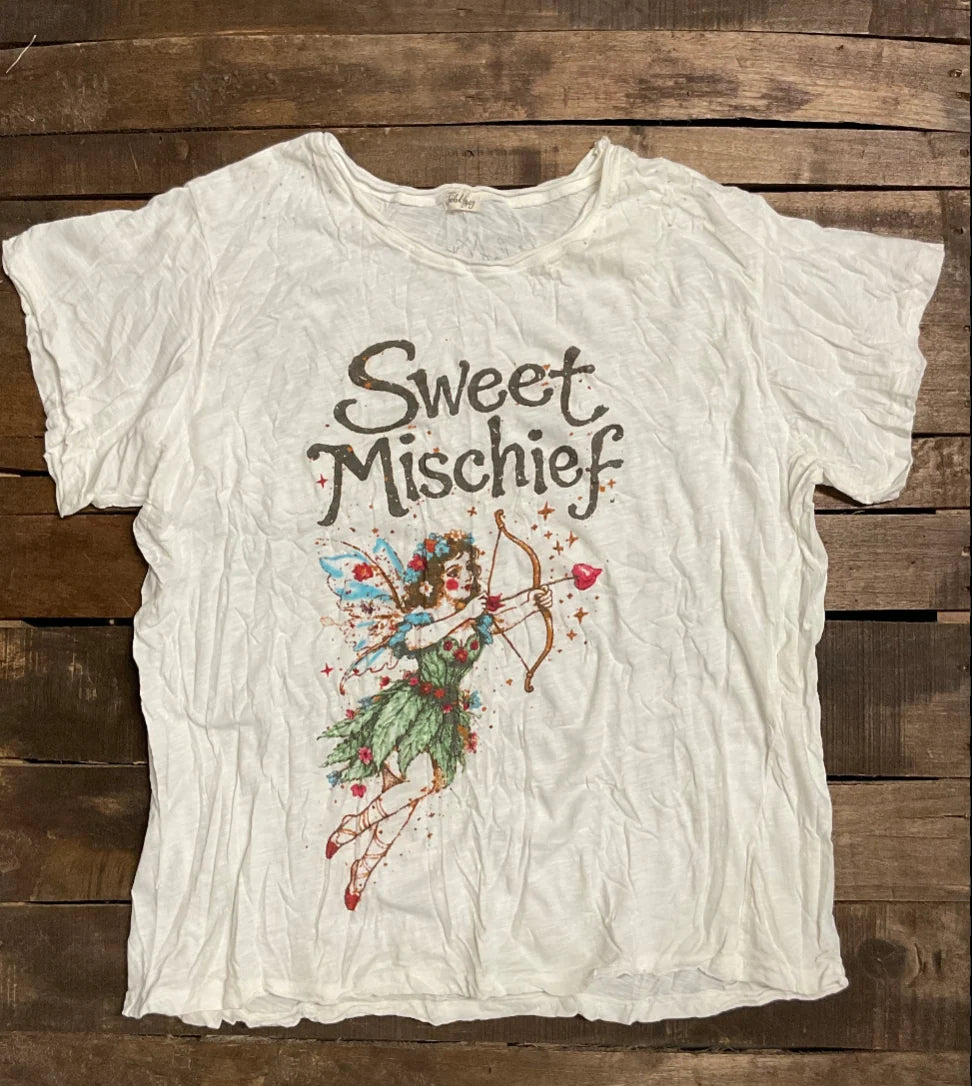 Pre order Jaded Gypsy worn and weathered tee mischief