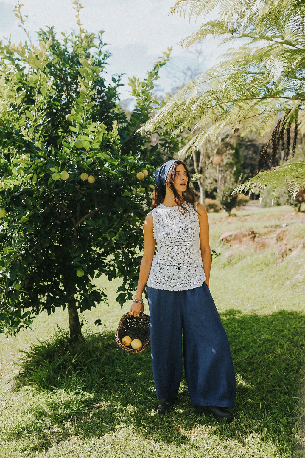 Montaigne Eadie Indigo Pants O/S