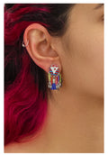Ayala bar African Dance Set, Small Colorful Earrings, Caravan S2439