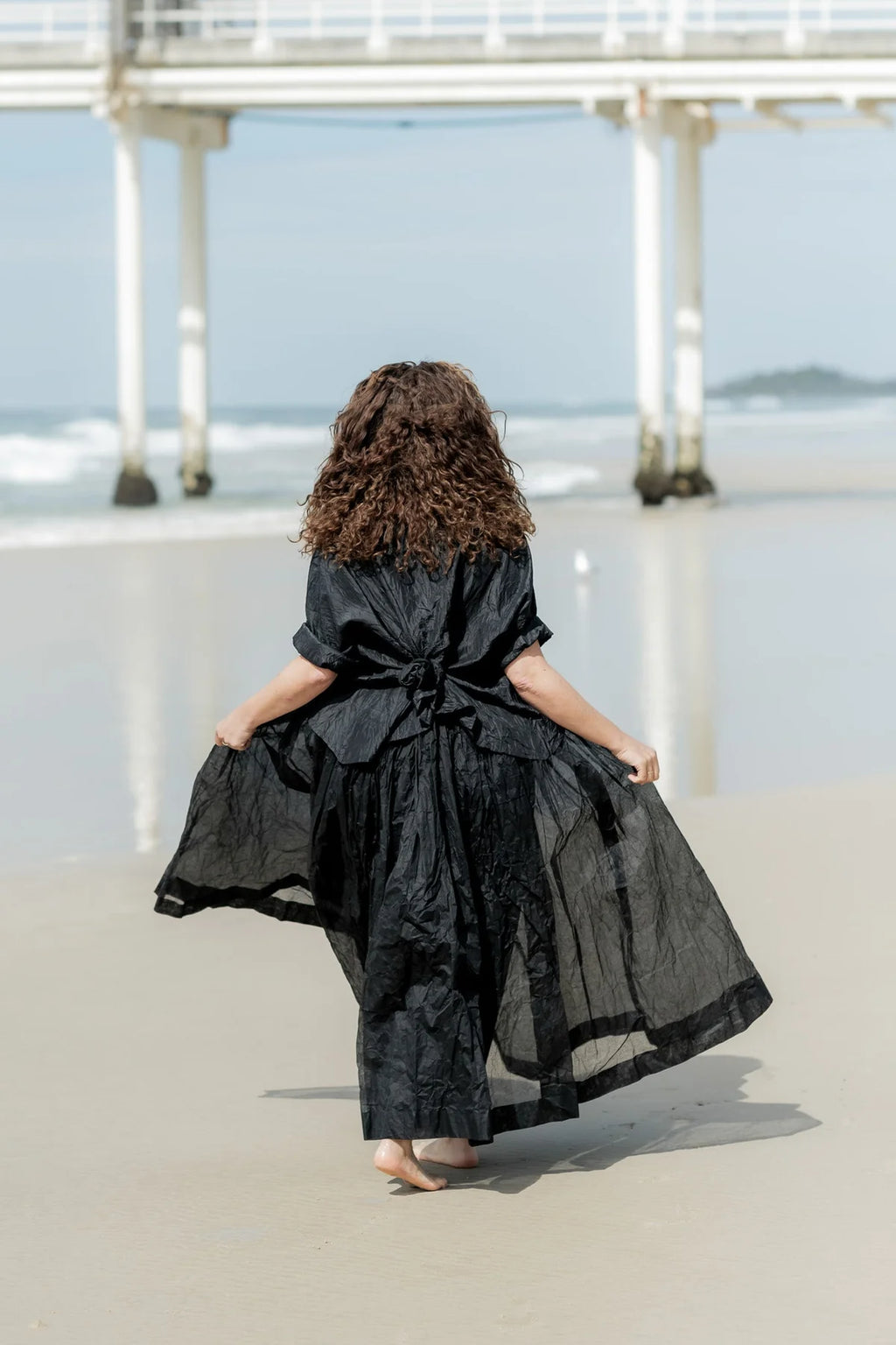 Megbydesign | Opera skirt black - cotton organdy