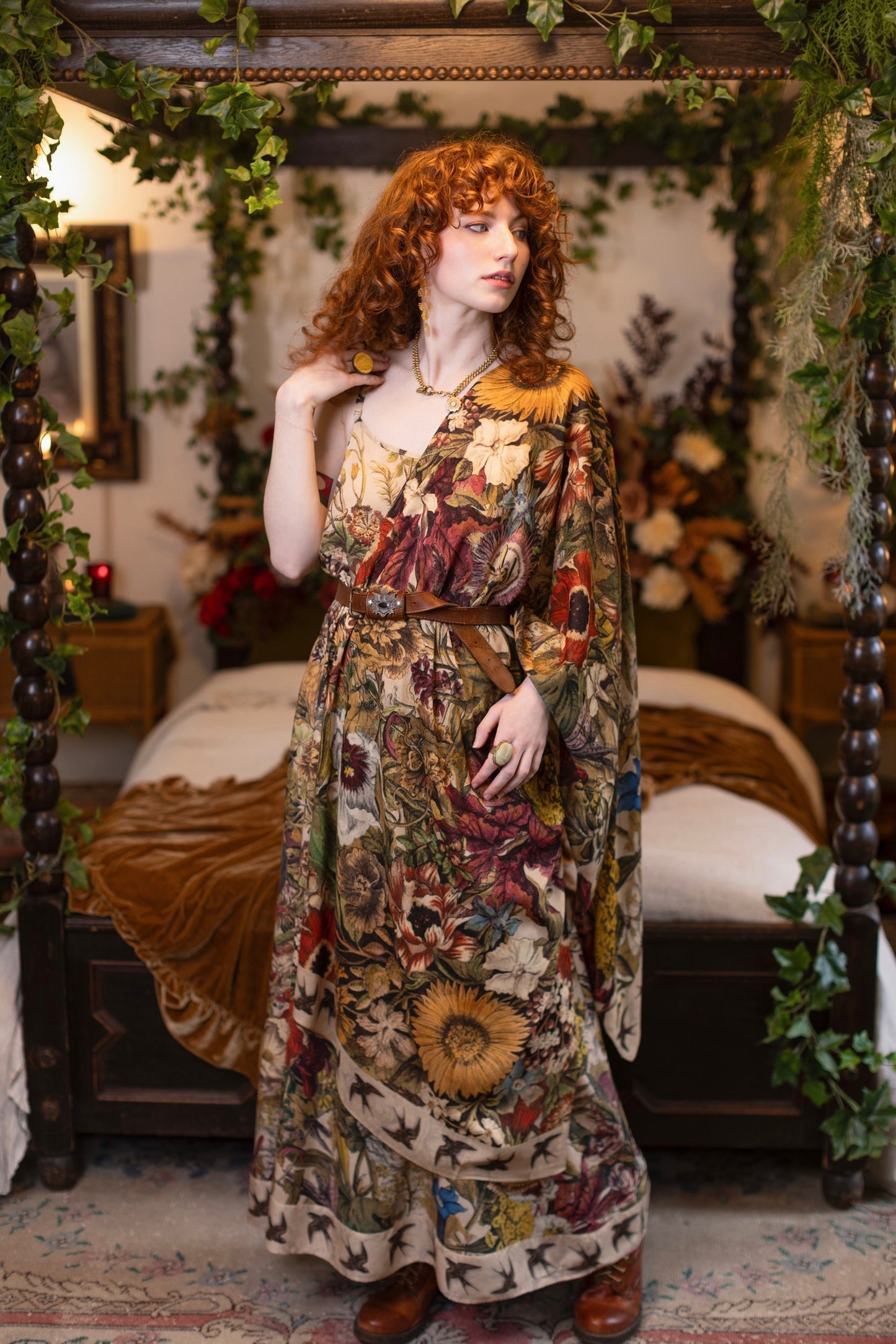 Market of stars golden hour scarf