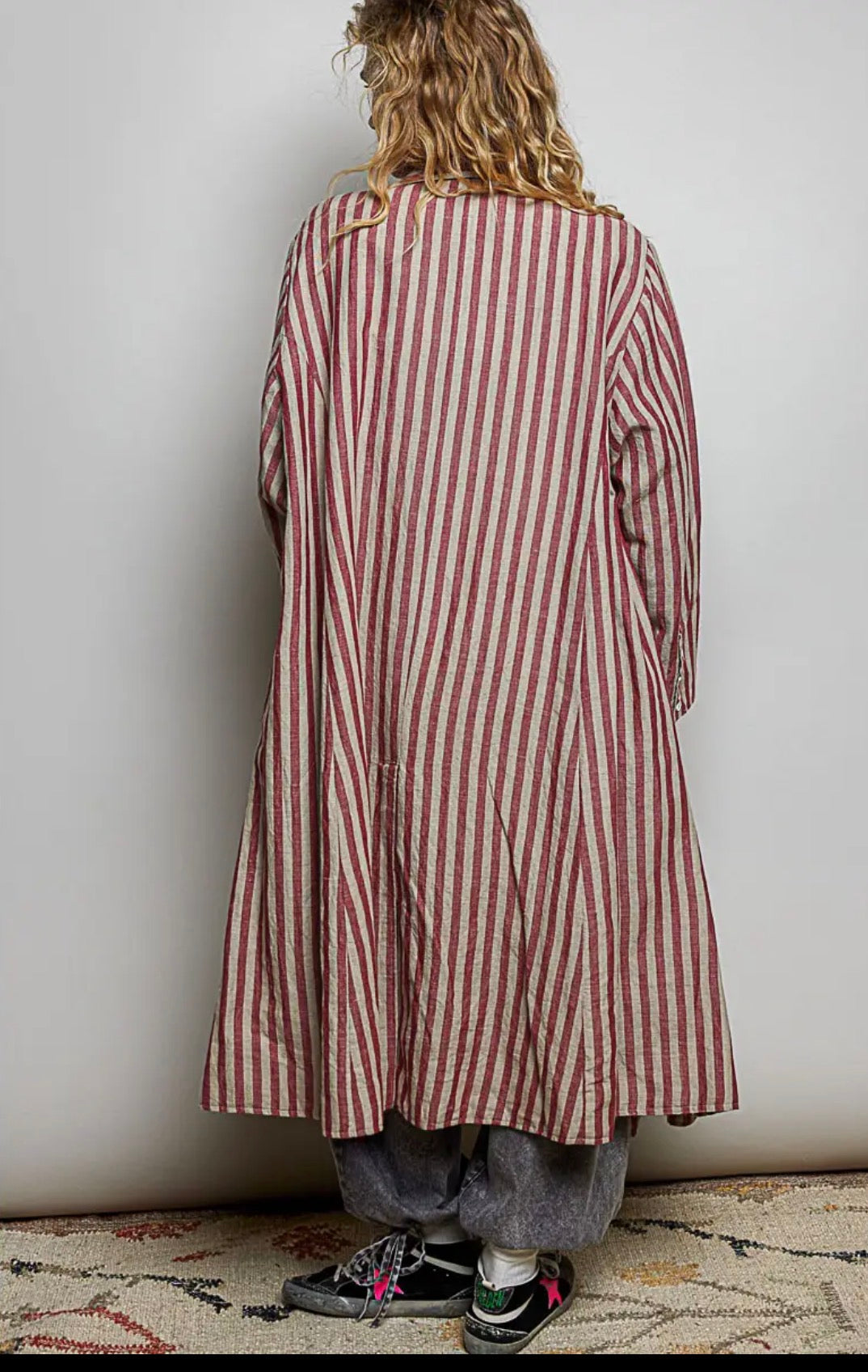 Felix Button Front Cotton coat
