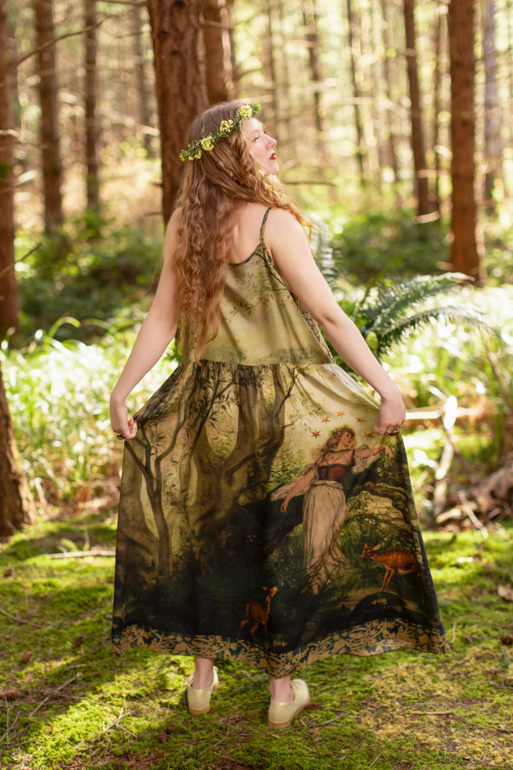 Market of stars THE DAWNING BOHÉME SLIP DRESS
