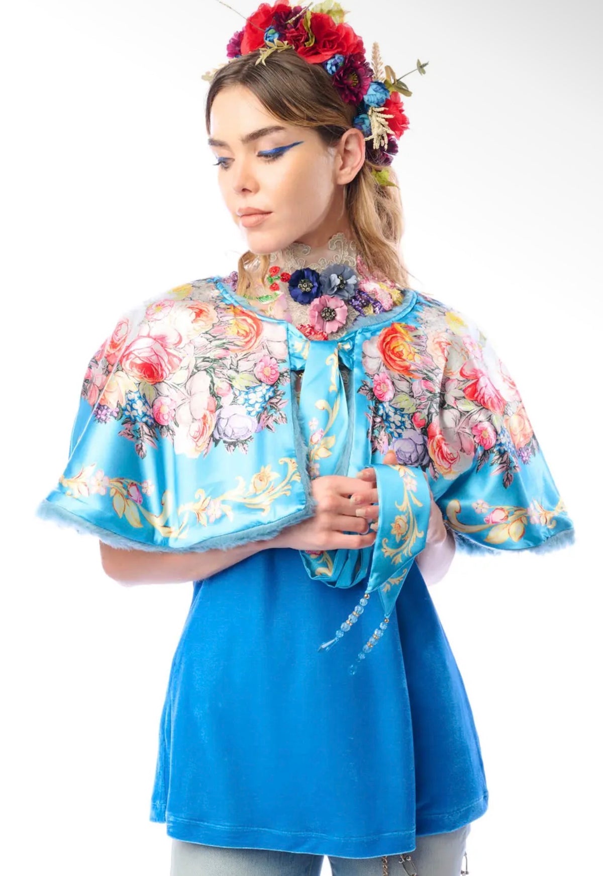 Aratta Grace Kelly  revesable fur cape