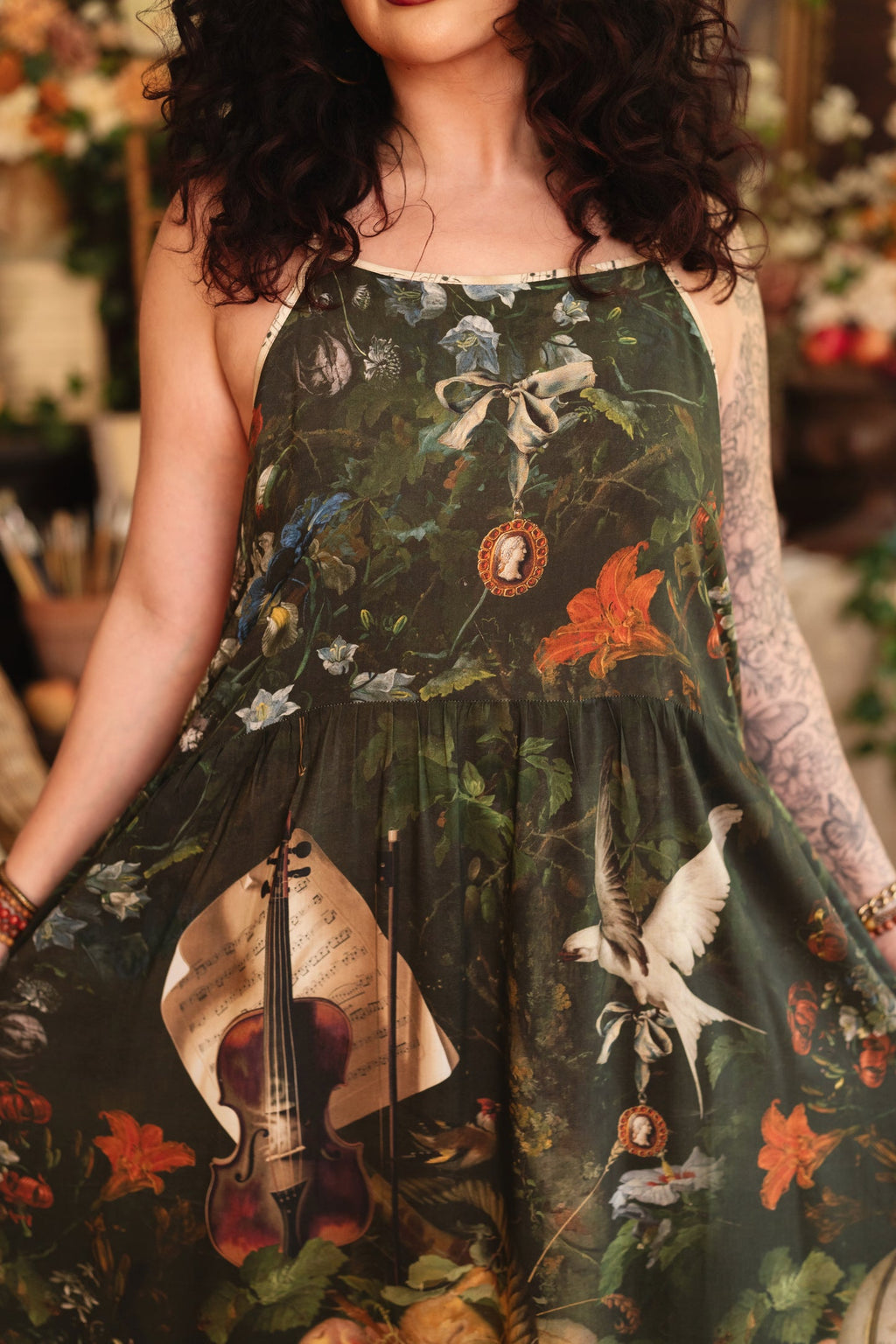 LABOUR OF LOVE BOHÉME SLIP DRESS